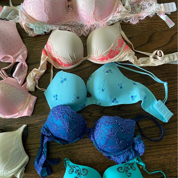 15 Victoria’s Secret bras size 34B, all like new or gently used. - Picture 2 of 6